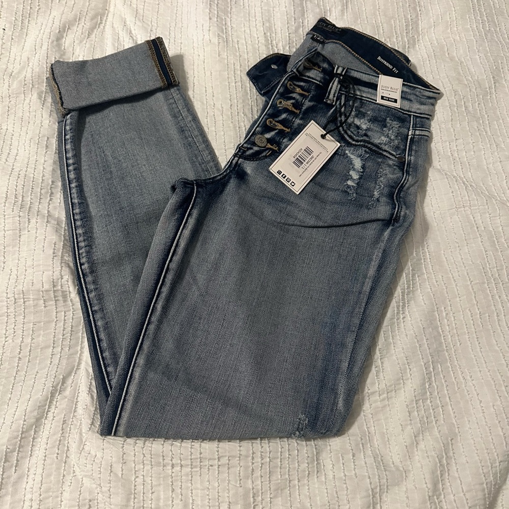 Judy Blue Boyfriend Fit Jeans size 1